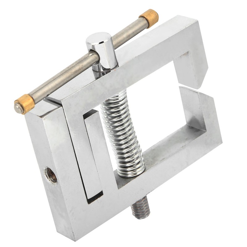SJJ-06 Stainless Steel Thrust Tension Meter Clamp Micrometer Clamp for