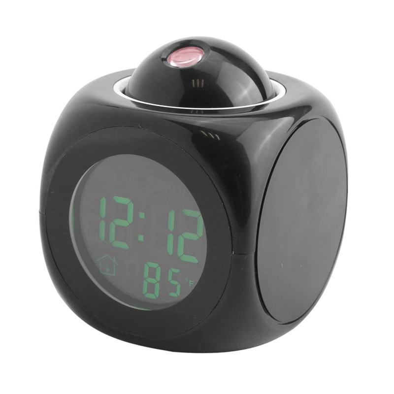 Digital Clock, Voice Talking Wall Projection Alarm Clock, for Living