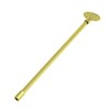HPC Fire Universal Shutoff Valve Key (317-18B), Polished Brass, 18-Inch