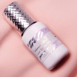 Super Sport Lash Glue, Eyelash Extension Glue, Semi-Permanent Lash Adhesive | Water Resistant Immediately, Latex Free, Oil-Free, Anti-Allergy | 150 Droplets Per Bottle (Black, 0.18 oz)