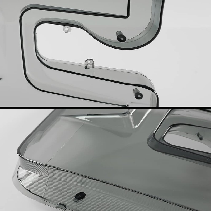 CHEDA Headlights Headlamps Cover Replacement Compatible with 2015 2016 2017