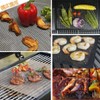 YFFSFDC BBQ Grilling Mat with 3 Pieces (15.7 x 13.0