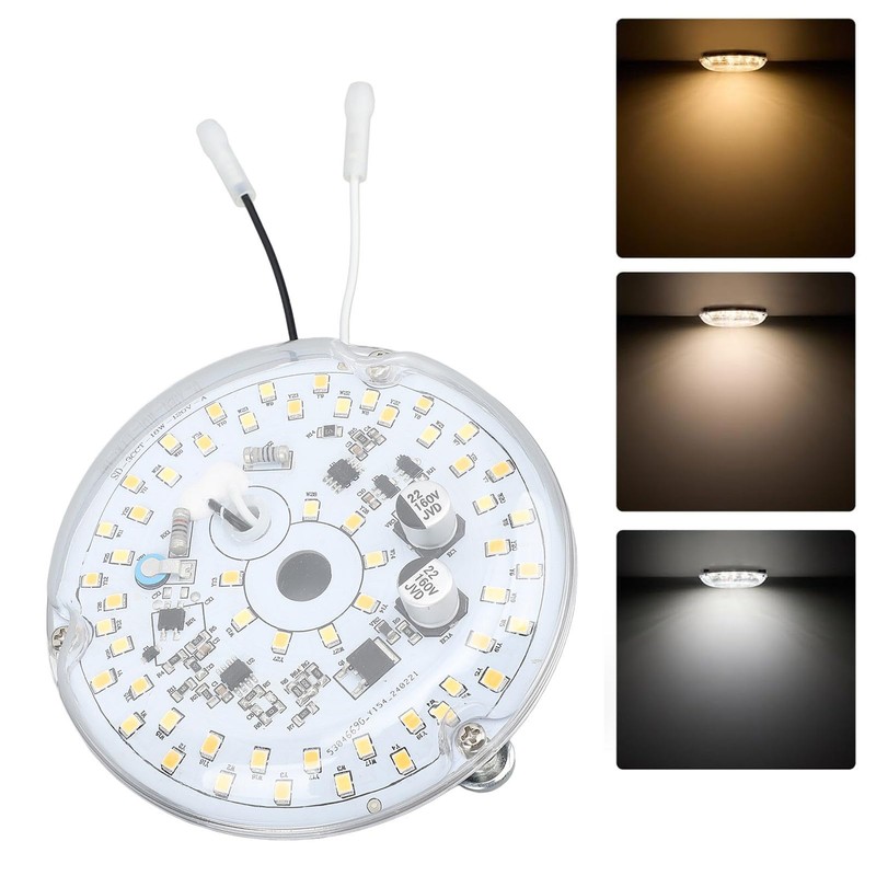 Luz LED para Ventilador de Techo, 3,93 Pulgadas, 18 W,