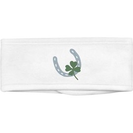 'Lucky Horseshoe and Four Leaf Clover' Beauty Head Band/Hair Band (HB00030119)