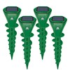 Mole Repellent Solar Powered Ultrasonic,Deer Repellent Devices,Gopher Trap Groundhog Repeller,Sonic