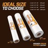 Crawl Space Vapor Barrier, 12 mil 10'x50', White Heavy Duty