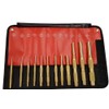 Mayhew Tools 67008 Brass Pin Punch, 12-Piece Set