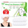 MED Shampoo Caps No Rinse Waterless Hair Washing Shower Caps