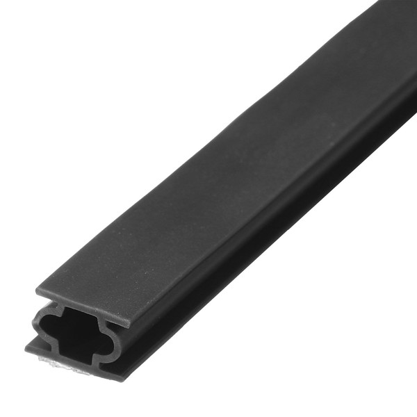 HARFINGTON Rubber Weather Stripping Door Seal Strips, 50 Feet D-Shaped
