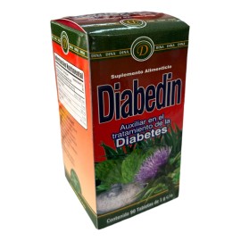 Tabletas Nutritional Dina Diabedin Suplemento Multivitamínico