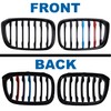 BILLDIO G01 G02 Color Grille，Front Kidney Single Slat Grill For