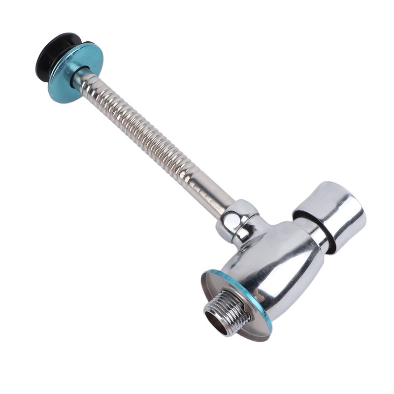 Urinal Flush Valve Push Button Rust Proof Brass Manual Toilet