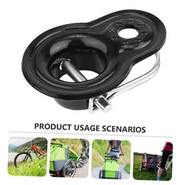 GANAZONO 1 Set Bike Trailer Hitch Coupler Durable Connector for Easy Attachment Compatible with Bicycles for Trailers Portable and Practical Design