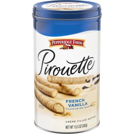 Pirouette Pepperidge Farm Pirouette Cookies, French Vanilla Flavored Crème Filled 13.5 Oz