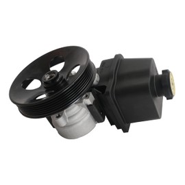 Power Steering Pump with Reservoir & Pulley, for GMC Envoy, for Chevy Trailblazer, for Buick Rainier, For Isuzu Ascender, for Saab 9-7x, 2002-2009 I6 4.2L, V8 5.3/6.0L, 20-65990, 5029778, 15087916