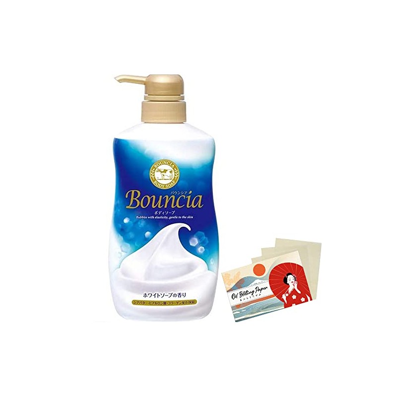 Bouncia Foam Body Soap 480 ml White Soap