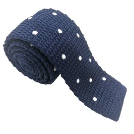 NECOTIA Brand/Necktie, Men's Knitting Tie, Cool Biz, Bordered, Formal, Casual, Stylish, b