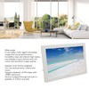 8 Inch Digital Photo Frame 1280x800 HD IPS Display Support