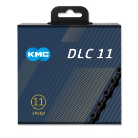 KMC Black DLC 11 Chain, 1/2” x 11/128”