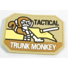 PVC Rubber Morale Patch Tactical Trunk Monkey Tail Gunner US Seller Hook 4A4