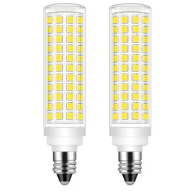 hekmazon E11 Led Light Bulb 10W 100W Halogen Equivalent Daylight White 6000K