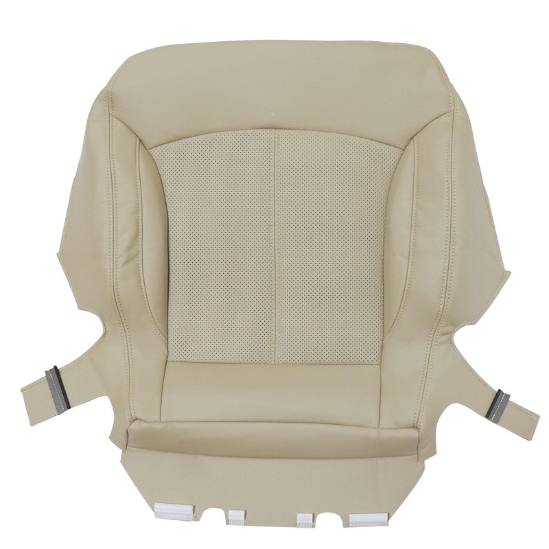 Vigoraze Driver Bottom Leather Replacement Seat Cover Tan Compatible with