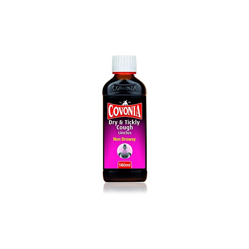 Covonia Dry & Tickly Cough Linctus 180ml soothing relief of