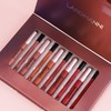 6 Colours Matte Liquid Lipstick with 6 Pieces Lip Liner