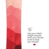 Headwaters Snowboard Wall Growth Chart - Kid Height Wall Chart,