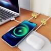 Cable Anchors for Desk Organization, 3 Pack Sturdy Aluminum Wire