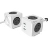 PowerCube 4 Power Outlet 2 USB A and 1 USB