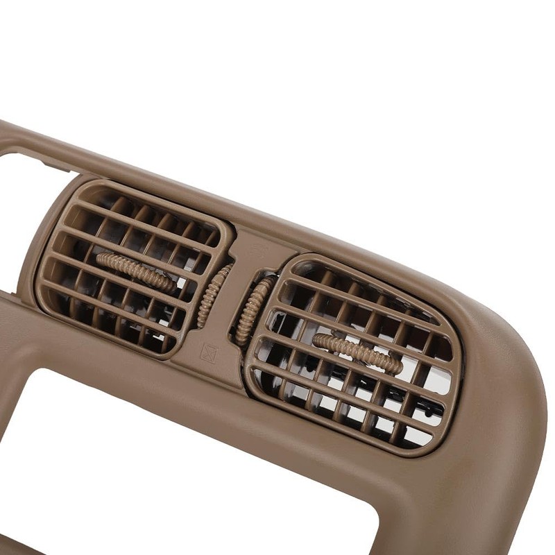 DOTCOM Dash Trim Bezel Cover Single Din Beige Compatible with