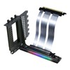 GIGA-MEGA PCIe X16 GEN5 Riser Cable with GPU Vertical Mount