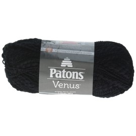 Spinrite Venus Yarn, Black