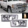 YLT Auto Fit 2007-2015 Chevy Silverado 1500 2500 Front Bumper