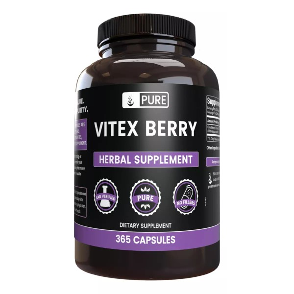 Pure Chasteberry Vitex 880 Mg Balance Hormonal Para Mujer 365caps