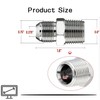 (3 Pack) Hydraulic Hose Adapter Fittings: 1/2" JIC 37° Male