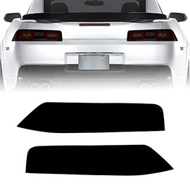 NDRUSH Blackout Taillight Vinyl Tint Film Precut Overlays Tail Light Wrap Cover Compatible with 2014 2015 Chevy Camaro