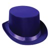 Satin Sleek Top Hat (purple) Party Accessory (1 count)