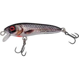 Abu Garcia Svartzonker McCelly Diving Pike Fishing Lure - Realistic Hand Painted Hard Bait with Strong Berkley Fusion Treble Hooks