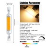 Edearkar R7S 78mm LED Bulb 10W Double Ended LED Dimmable