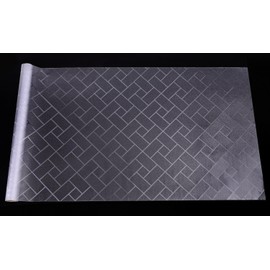 Hygger CO2 Aquarium Background Paper Decor Fish Tank Backdrop Wallpaper Electrostatic Adhesive, No Glue, Easy to Install, Reusable (11.8“H×39.4”L, Grid Transparent)