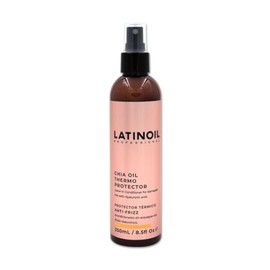 Latinoil Protección Calor Total Kit/Thermo Protector 250 ml, Chia Oil Hair Treatment de 12 ml