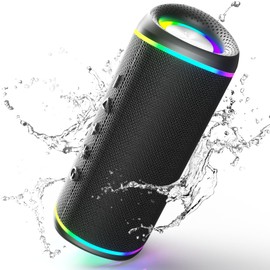 RIENOK Bluetooth Speaker Wireless Portable 24W Waterprooof Speaker with 10-Hour Playtime Bluetooth 5.3 TF Card Up to 128G Speakers for Home Garden Party Camping Travel