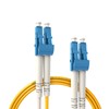 CHunreegow LC to LC Fiber Patch Cable, OS2 Single Mode