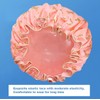 Bath Caps Elastic Band Waterproof Shower Caps With Ruffled Edge