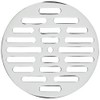 Kakudai 0400-110 Drainage Fittings, Round Dish Plate, Outer Diameter 4.3