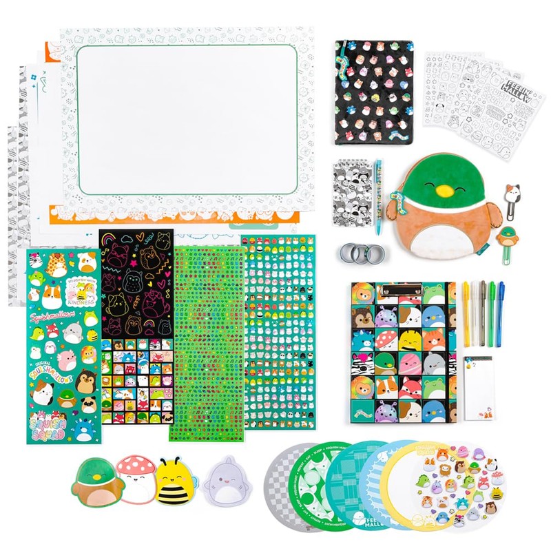 Fashion Angels Squishmallow Stationery Super Set, All About Squish (6+