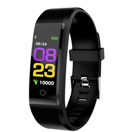 Fitness Tracker with Heart Rate Monitor, Smart Band, Sleep Tracker, Fitness Watch, Step Counter Watch, Smart Watch for Android & iOS, Waterproof Fitness Watch for Adults & Kids