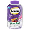 Caltrate Chewables 600 +D3 Plus Minerals Calcium and Vitamin D,